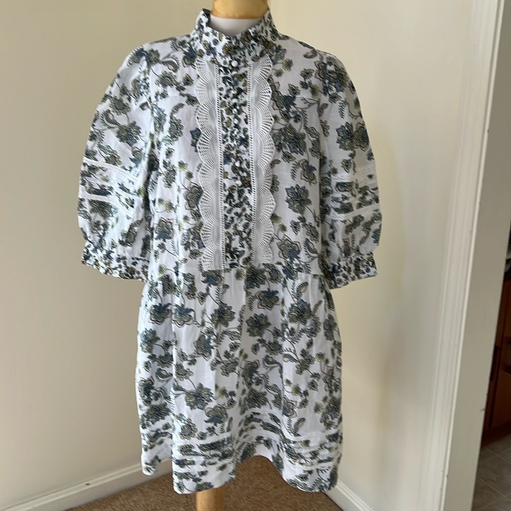Nwot! Zoe Kratzmann Sz 3, White Floral Promise Dress In Flower Field. — image 4 of 8
